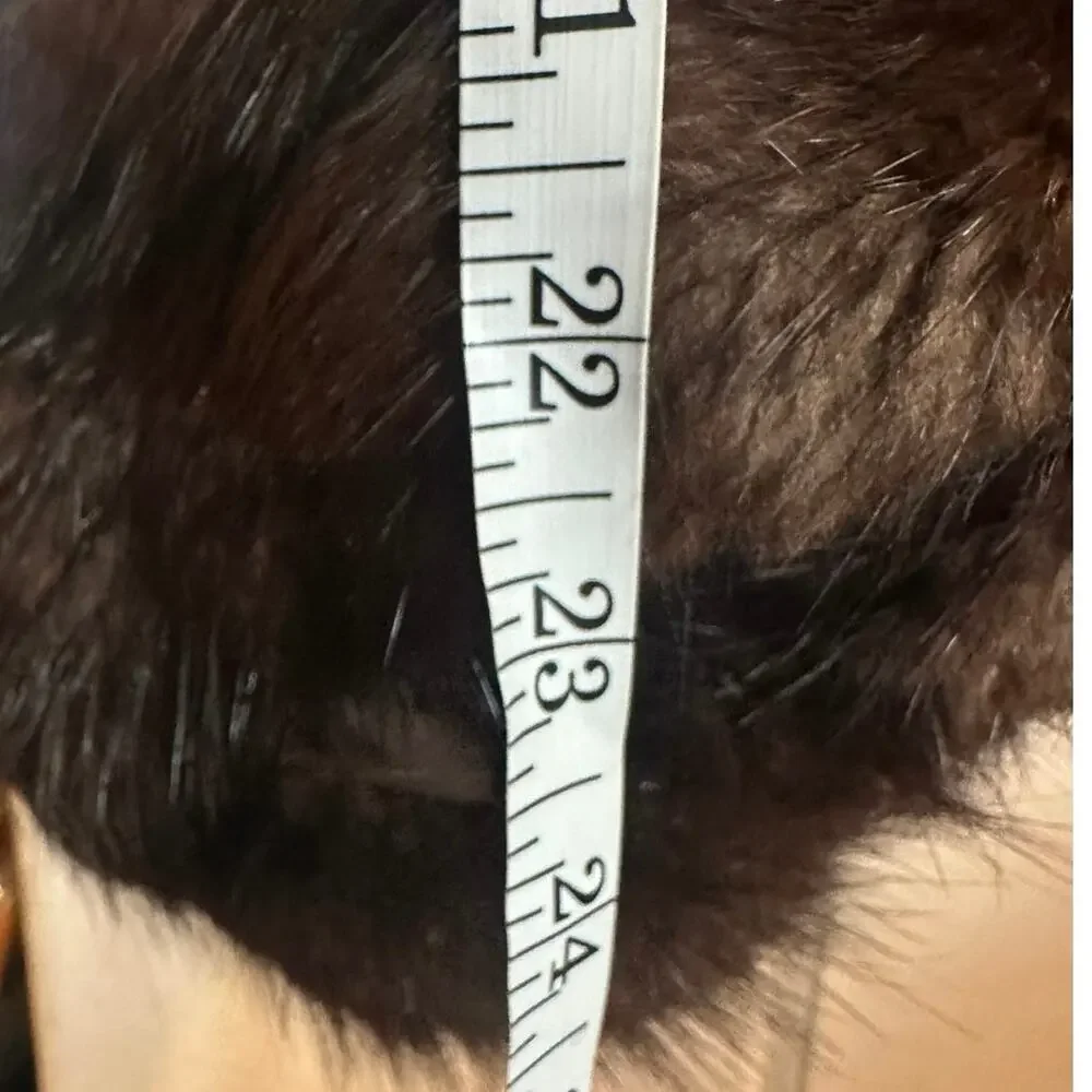 No brand fur cape